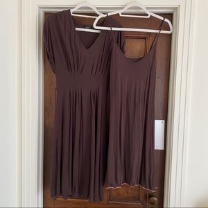 Anthropologie Dress & Slip